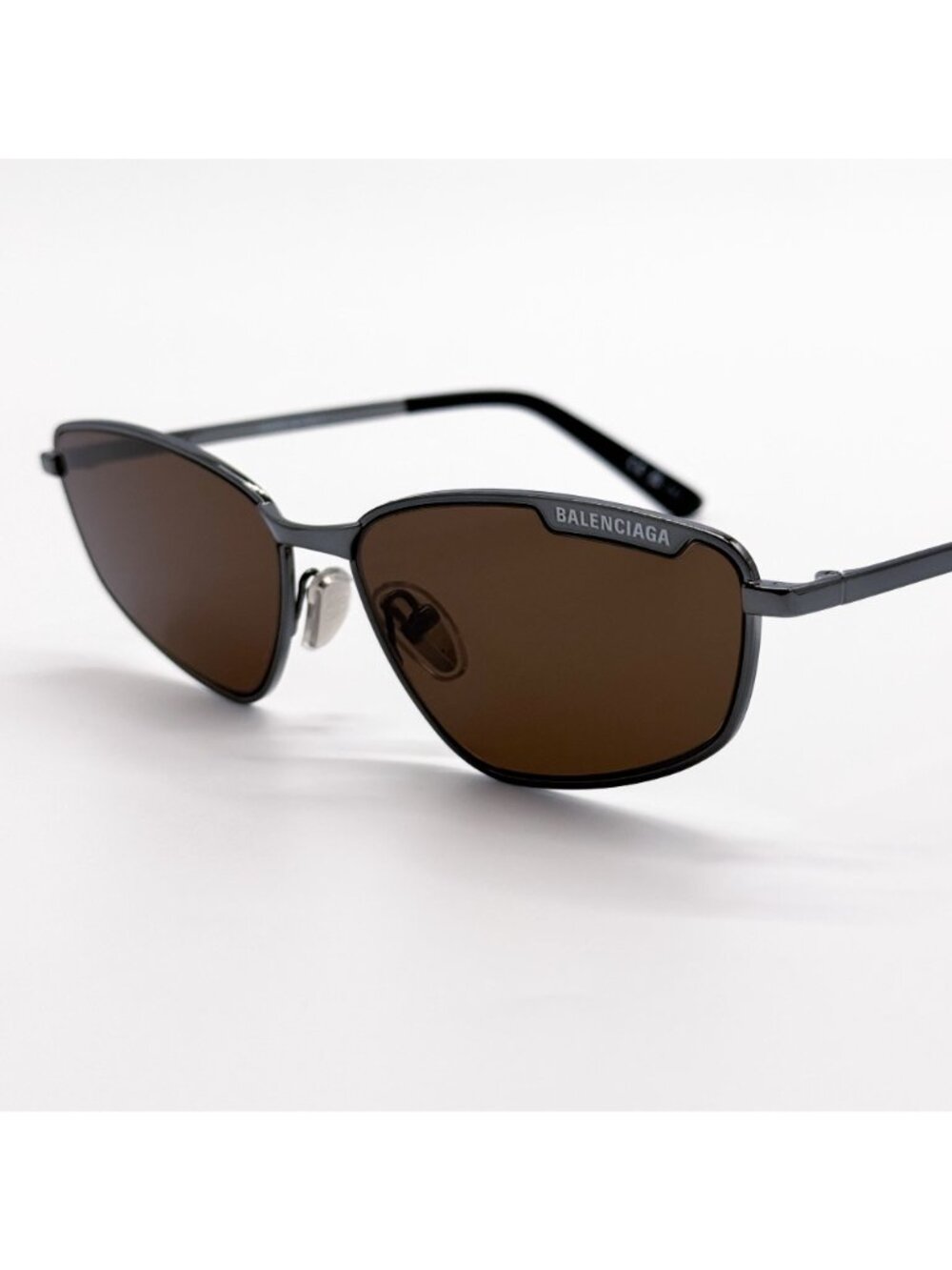 NEW BALENCIAGA BB0277S 002 SUNGLASSES GRAY WOMEN EYEWEAR BALENCIAGA - Picture 4 of 10